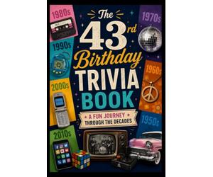 The 43rd Birthday Trivia Book: A Fun Journey Through the Decades