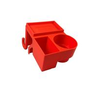 The 4N1 Bucket Truck Tool Organizer with Flat Rack Tray, Cup Holder and Storage