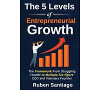 The 5 Levels of Entrepreneurial Growth: The Framework From Struggling Hustler to Multiple Six-figure CEO and Visionary Founder