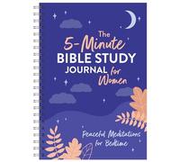 The 5-minute Bible Study Journal for Women: Peaceful Meditations for Bedtime