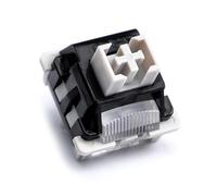 The 5-pin rewood V4 linear switch is quiet and responsive for accurate gaming