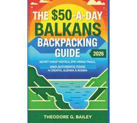 The $50-a-Day Balkans Backpacking Guide 2026: Secret Cheap Hostels, Epic Hiking Trails, and Authentic Food in Croatia, Albania, & Bosnia (The Smart Backpacker’s Guides)