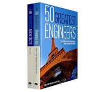 The 50 Greatest Architects By Ike Ijeh & The 50 Greatest Engineers By Paul Virr, William Potter 2 Books Collection Set