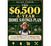 The $6,500-A-Year Home Savings Plan :An Amish-Inspired 30-Day System with 50 Quick Wins to Lower Bills, Reduce Food Waste, and Keep More Money at Home