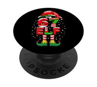 The 67 Elf Funny Christmas 6-7 Six Seven Meme PopSockets Adhesive PopGrip
