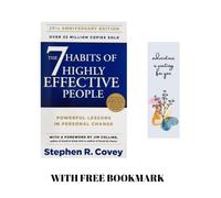 The 7 habit highly effective of people with free bookmar