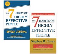 The 7 Habits of Highly Effective People Guided Journal & The 7 Habits Of Highly Effective People By Stephen R. Covey, Sean Covey 2 Books Collection Set