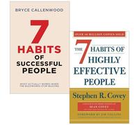 The 7 Habits of Successful People By Bryce Callenwood & The 7 Habits Of Highly Effective People By Stephen R. Covey, Sean Covey 2 Books Collection Set