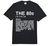 The 80s Dictionary Retro Throwback Party Comfort Colors Adult Heavyweight T-Shirt