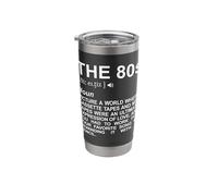The 80s Dictionary Retro Throwback Party Stainless Steel Insulated Tumbler