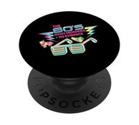 The 80s Many Memories No Evidence Nostalgia Retro Birthday PopSockets Adhesive PopGrip
