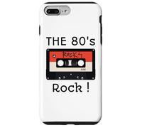 The 80's Rock ! Shirt Cassette Tape Black Print Case for iPhone 7 Plus/8 Plus