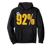 The 92% Black Business Owner Afro African Pullover Hoodie