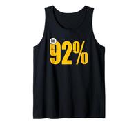 The 92% Black Business Owner Afro African Tank Top