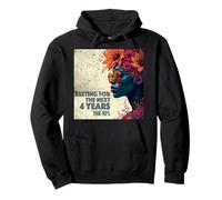 The 92 Percent - "Resting for the Next 4 Years" Black Women Pullover Hoodie