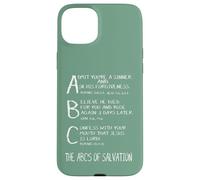 The A B C's of Salvation In Jesus There's No Other Acts 4 12 Case for iPhone 15 Plus