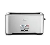 Sage - The 'A Bit More' Toaster 4 Slice With Wide Slots - 5 Settings Including A Bit More, Fruit Bread, Crumpet & Frozen - Brushed Stainless Steel