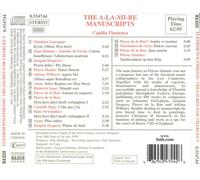 THE A-LA-MI-RE MANUSCRIPTS NEW CD