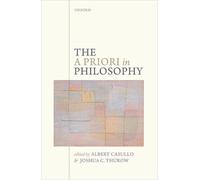 The A Priori in Philosophy