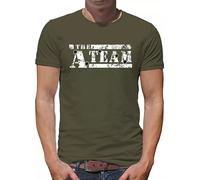THE - A - Team - Logo Bullitt Men's T-Shirt/Game/Green/Hole/Funny