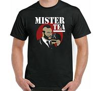 The A-Team Men T Shirt Mr T Mister Tea Mens Funny Parody Rocky Movie Tv Boxing Black