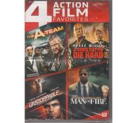 The A-Team (Theatrical and Unrated) / A Good Day to Die Hard / Unstoppable / Man on Fire