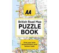 The AA British Road Map Puzzle Book: These highly-addictive brain games will make you a mapping mastermind