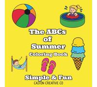 The ABCs of Summer: Simple and Fun Coloring Book