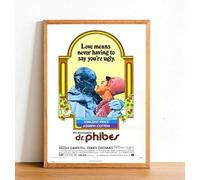 The Abominable Dr. Phibes Classic Vintage Movie Poster Wall Art Picture Photo A4