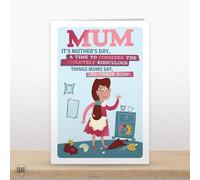 The Absolutely Ridiculous Things Mums Say To Their Kids! - Mother's Day Card