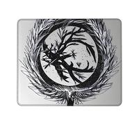 The Abstractionist Tree Square Waterproof Non-Slip Rubber Base Mouse Mat for Office Laptop,Laptop Wireless Mouse Home Office Travel 7 X 8.6 in