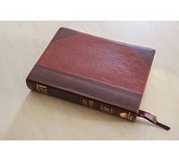 The Academy Study Bible KJV Ellen G. White Bible Commentary & Concordance & Strong's Hebrew and Greek Dictionary (Large Size) (Two-tone Brown Brown Leather)