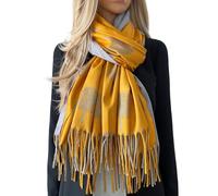 The Accessory Co. Tree Life Shawl Wrap - Ladies' Tree Of Life Blanket Shawl, Large Long Winter Scarf, Pashmina Scarf, Face Mask - Womens' Gifts Cheap (Yellow)