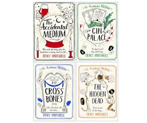 The Accidental Medium Series 4 Books Collection Set by Tracy Whitwell (The Accidental Medium, Gin Palace, Cross Bones, The Hidden Dead)