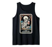 The Accountant Tarot Card Funny Accounting CPA Bookkeeper Tank Top