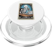 The Accountant Tarot Card Skeleton Accounting CPA Bookkeeper PopSockets PopGrip for MagSafe