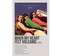 The Aces When My Heart Felt Volcanic A3 Print Poster Wall Art Home Decor Album Gift Present Photo Living Room Dining Room Bedroom Unframed Concert Tour Gig Live Show Music Arena