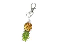 The Acrylic Place Upside Down Pineapple Keychain Gift Charm Accessories for Purse Handbag Backpack Decor, Reg. Upside Down Pineapple - Keychain Size, S