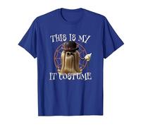 The Addams Family 2 Halloween This is My It Costume T-Shirt, Men, Royal Blue, Medium