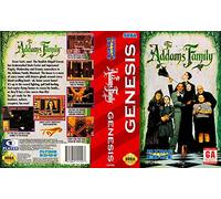 The Addams Family Genesis Replacement Box Art Case Insert Only