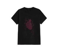 The Addams Family - Heart And Home - T-Shirt - black - M - 100% Cotton,Jersey M