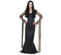The Addams Family Morticia Adult Costume M Black