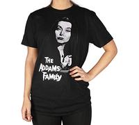The Addams Family Morticia Women's Oversized Black T-shirt