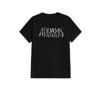 The Addams Family - Theatrical Logo - T-Shirt - black - M - 100% Cotton,Jersey M
