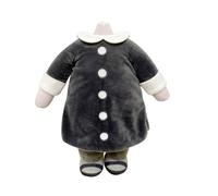 The Addams Family Wednesday Headless Doll Figures Plush Stuffed Toys Kids Gifts'