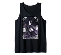 The Addams Family Wednesday Playing On Graves Portrait Tank Top