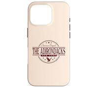 The Adirondacks New York - Adirondack Mountains NY Label Case for iPhone 16 Pro
