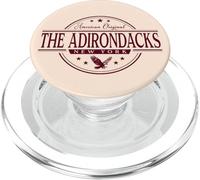 The Adirondacks New York - Adirondack Mountains NY Label PopSockets PopGrip for MagSafe