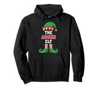 The Admin Elf Christmas Administrative Assistant Secretary Pullover Hoodie