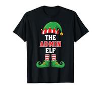 The Admin Elf Christmas Administrative Assistant Secretary T-Shirt